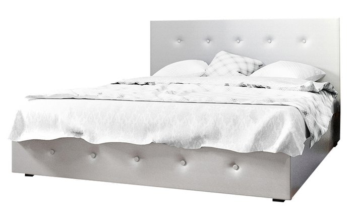 Кровать с подъемным механизмом Pleione 160х200 белого цвета