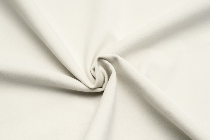 Кровать Kenlie Velvet Slipcovered 200х200 белого цвета