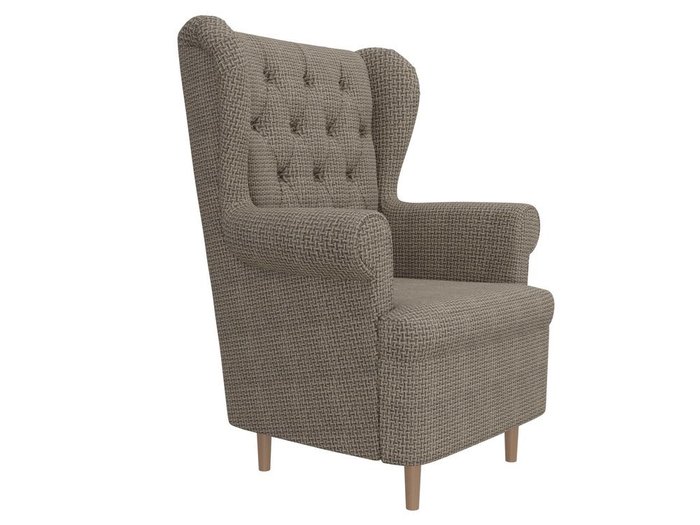 Кресло Торин Люкс коричнево-бежевого цвета