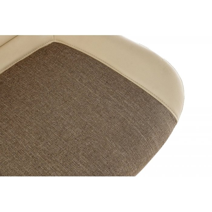 Компьютерный стул Marco beige fabric бежево-коричневого цвета