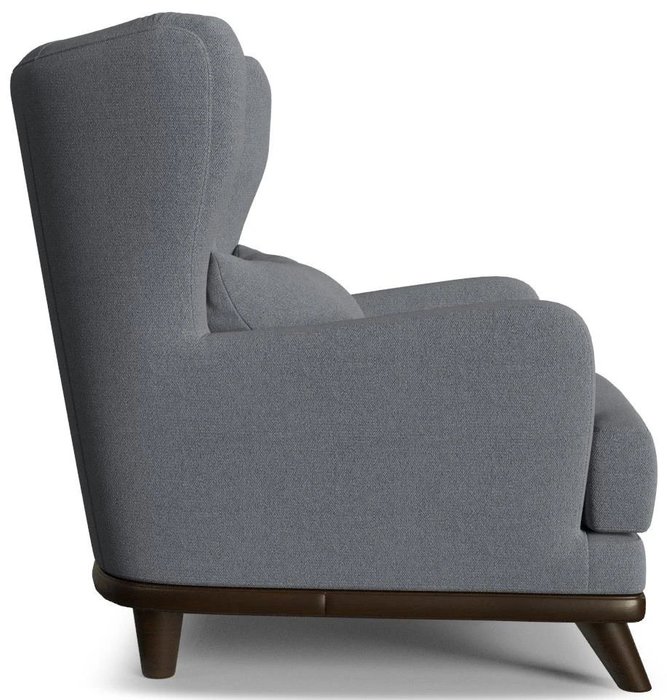Кресло Роберт дизайн 3 серого цвета - лучшие Интерьерные кресла в INMYROOM