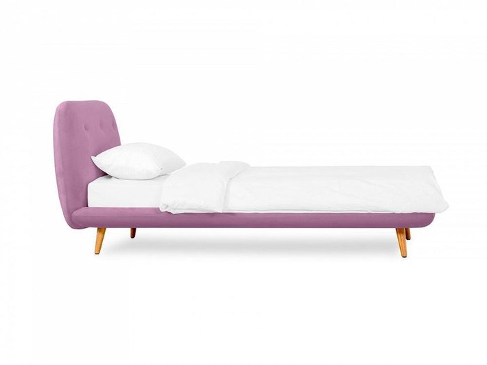 Кровать Loa 90х200 лилового цвета