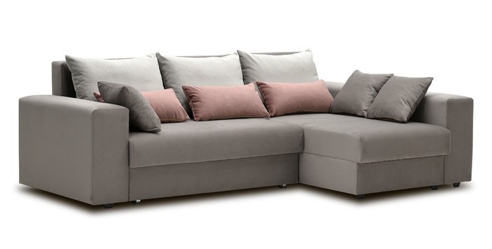 Угловой диван-кровать Майами бежевого цвета - купить Угловые диваны по цене 34900.0