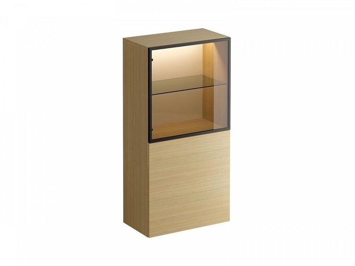 Шкаф-витрина Gusto из двух отделений - купить Шкафы витринные по цене 21890.0