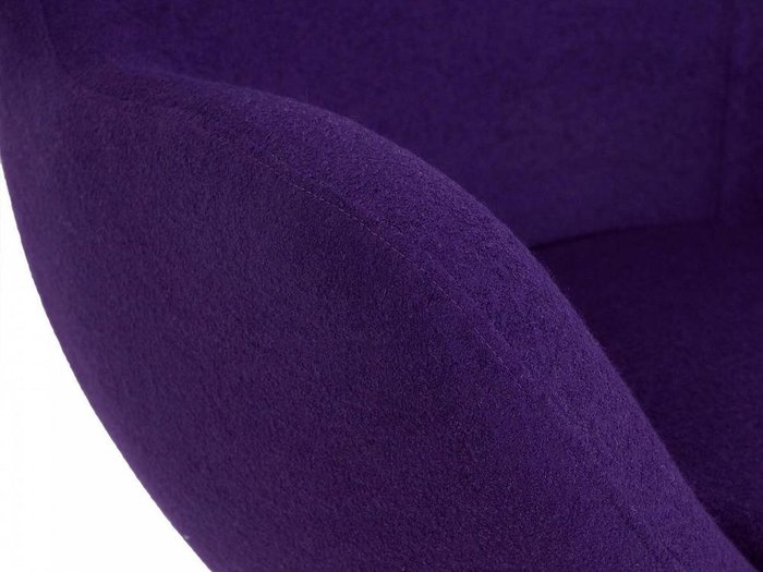 Кресло Egg фиолетового цвета