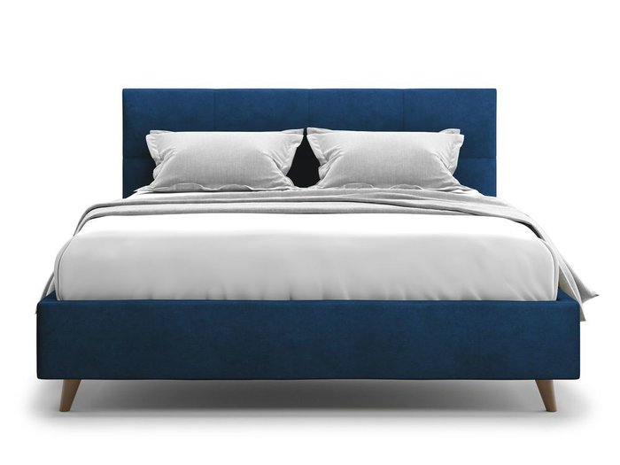 Кровать Garda 160х200 синего цвета