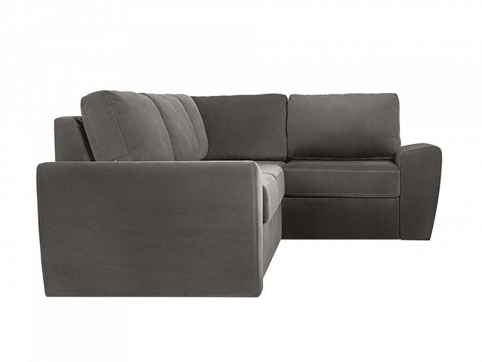 Угловой диван-кровать Peterhof темно-серого цвета