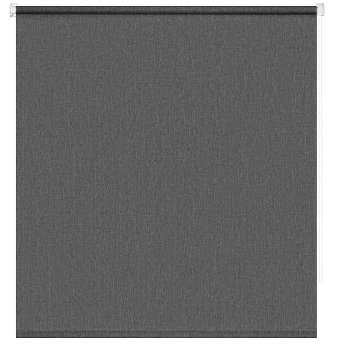 Штора рулонная Меланж Серый графит 140x175 - купить Шторы по цене 2776.0