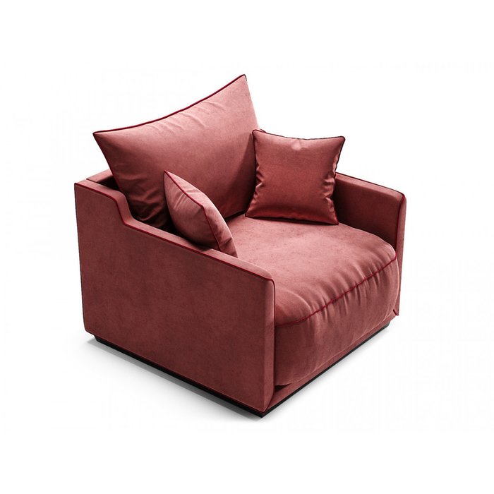 Кресло Soho красного цвета