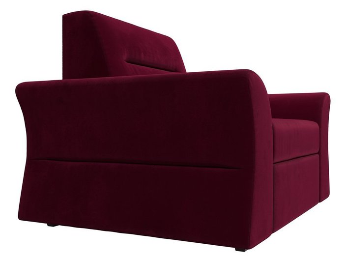 Кресло Клайд бордового цвета