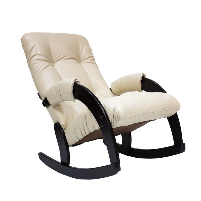 Кресло-качалка Модель 67 венге/ Polaris Beige 