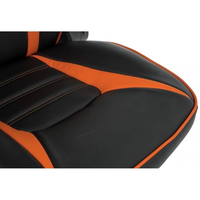 Компьютерное кресло Monza оранжево-черного цвета