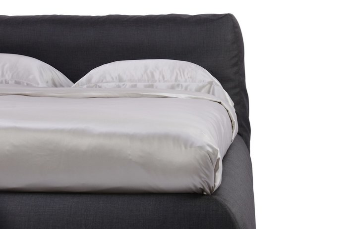 Кровать Husky 180х200 с подъемным меxанизмом серого цвета