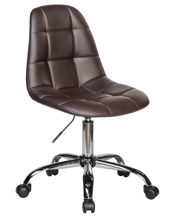 Офисное кресло для персонала Monty коричневого цвета