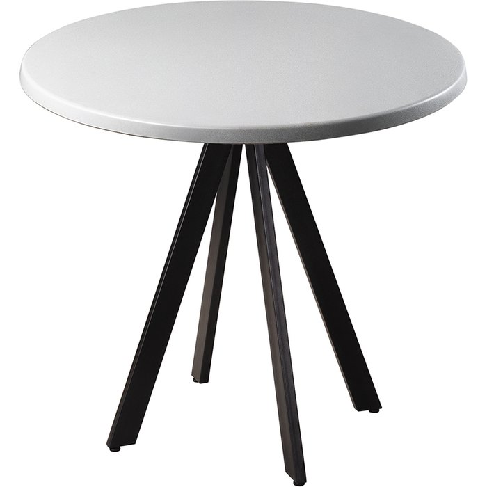 Обеденный стол Арки brushed silver Обеденный стол Арки brushed silver