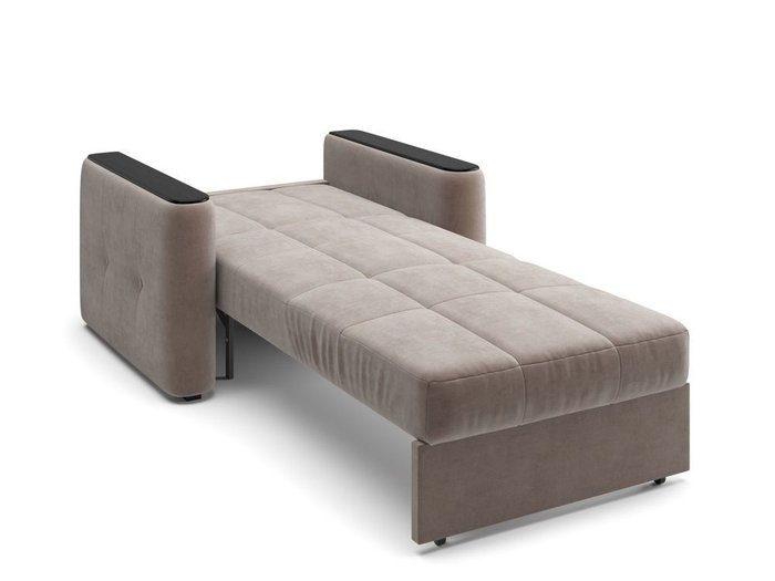 Кресло-кровать Ницца коричневого цвета