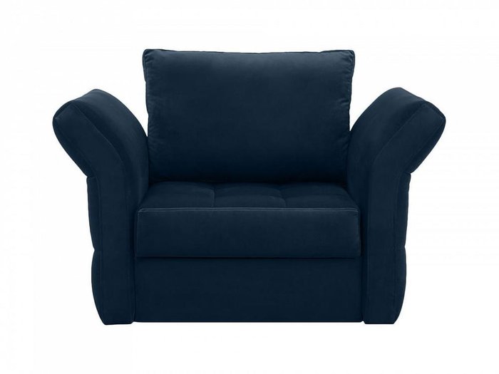Кресло Wing темно-синего цвета