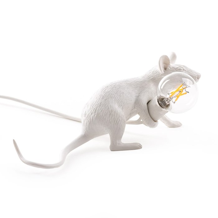 Настольная лампа SelettI Mouse Lamp Lie Down