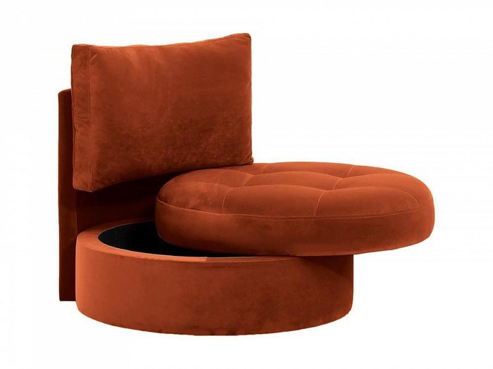 Кресло WingRound оранжевого цвета - лучшие Интерьерные кресла в INMYROOM
