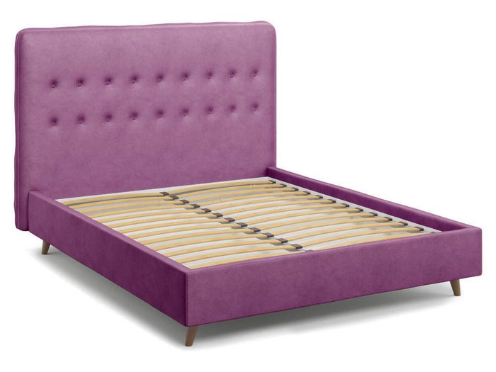 Кровать Bergamo фиолетового цвета 160х200