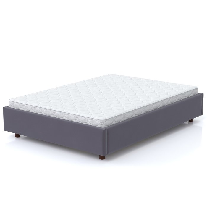 Кровать SleepBox 120x200 темно-серого цвета