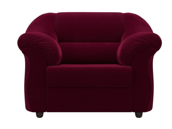 Кресло Карнелла бордового цвета
