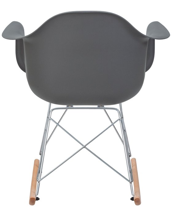 Кресло-качалка Rock серого цвета