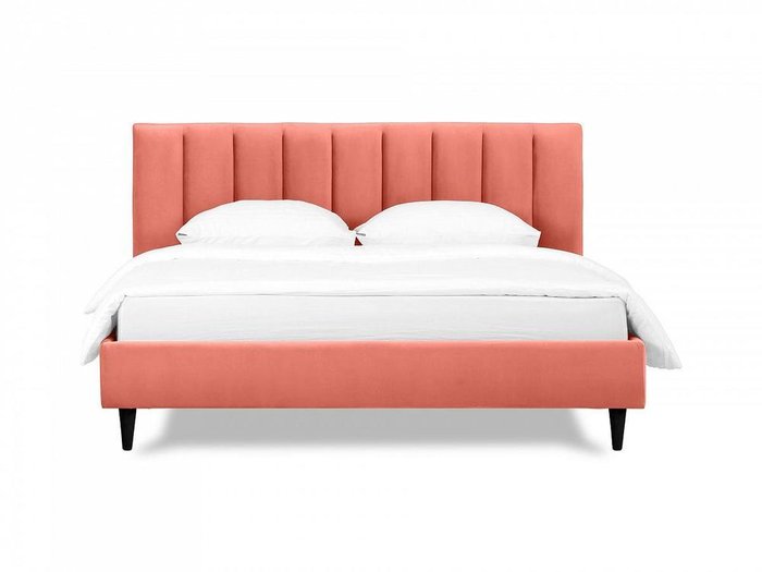 Кровать Queen II Sofia L 160х200 кораллового цвета - купить Кровати для спальни по цене 64200.0