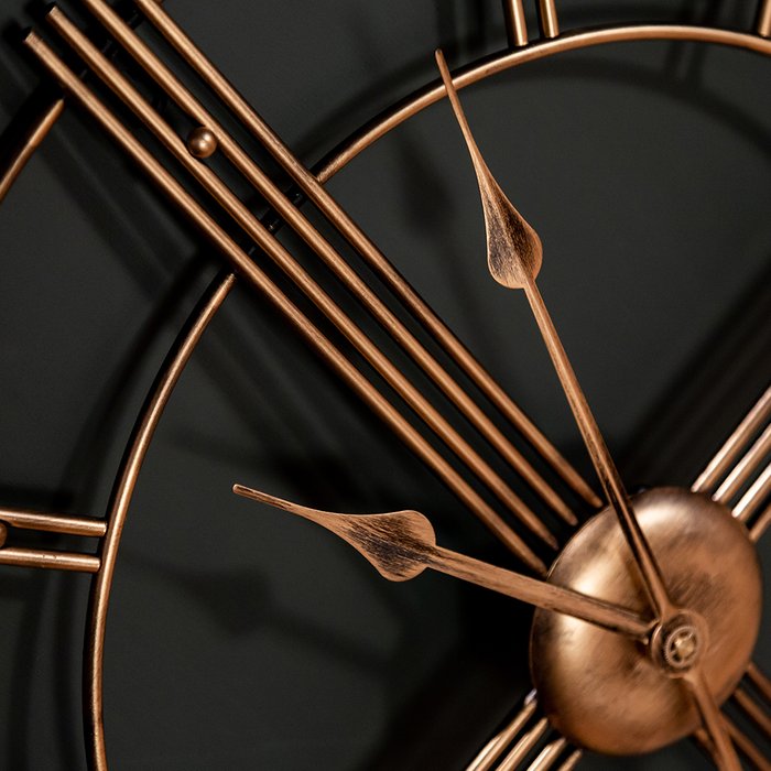 Часы настенные Блез Бронз бронзового цвета
