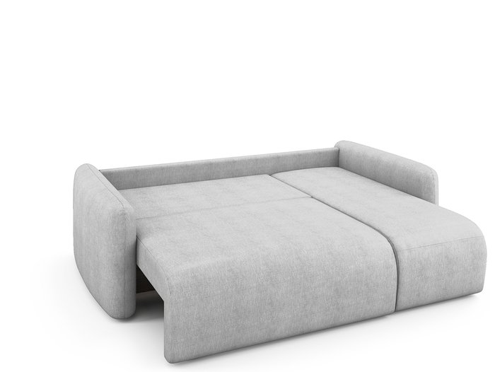 Светло серый раскладной диван