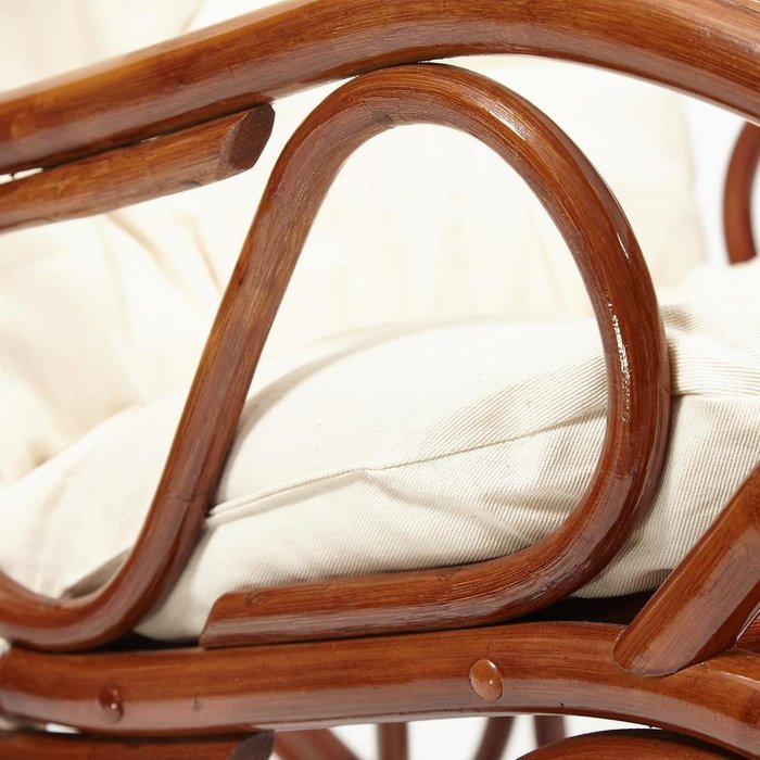 Кресло-качалка Vienna коричневого цвета