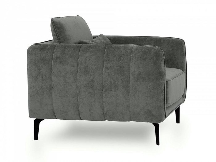 Кресло Amsterdam серого цвета - лучшие Интерьерные кресла в INMYROOM