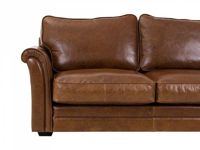 Диван двухместный Sydney коричневого цвета  - лучшие Прямые диваны в INMYROOM
