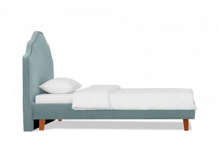Кровать Princess II L 120х200 серо-голубого цвета - купить Кровати для спальни по цене 43945.0
