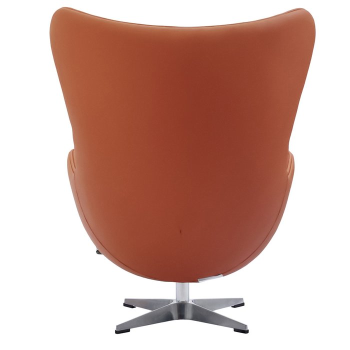 Кресло Egg Chair оранжевого цвета