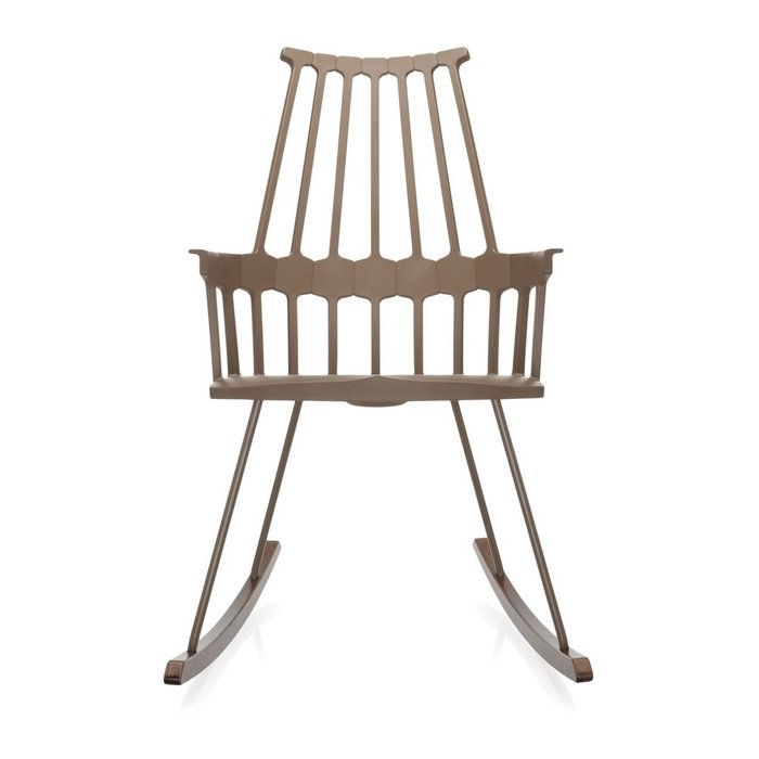 Кресло-качалка Comback коричневого цвета