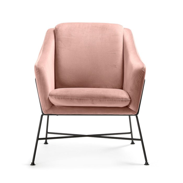Кресло Brida розового цвета