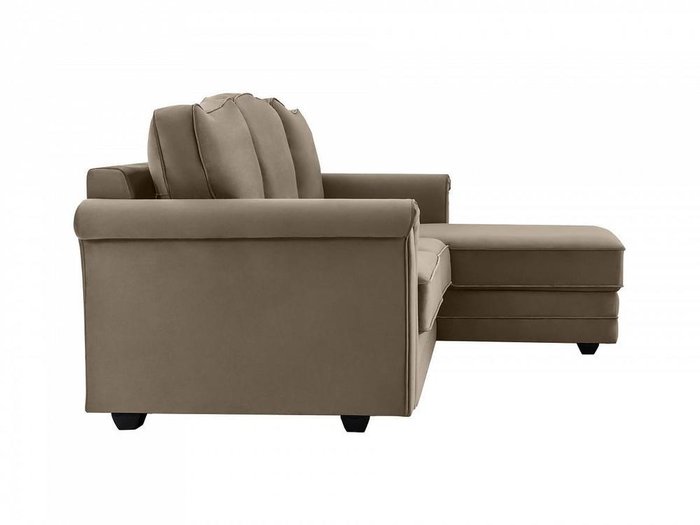 Угловой диван-кровать Sydney серо-коричневого цвета