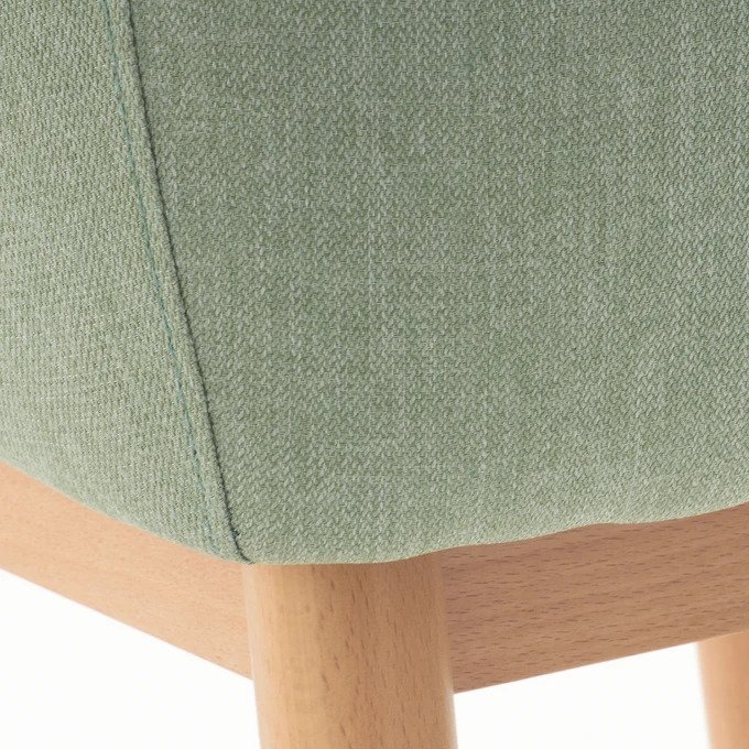 Обеденный стул Jimi зеленого цвета