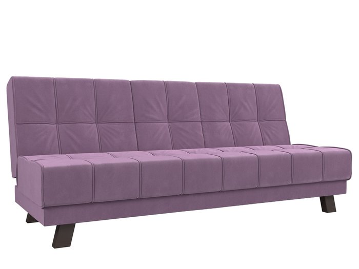 Прямой диван-кровать Винсент сиреневого цвета