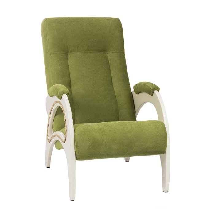 Кресло для отдыха Модель 41 зеленого цвета
