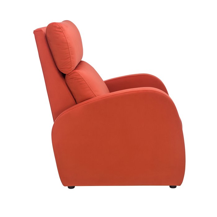 Кресло реклайнер Грэмми M оранжевого цвета