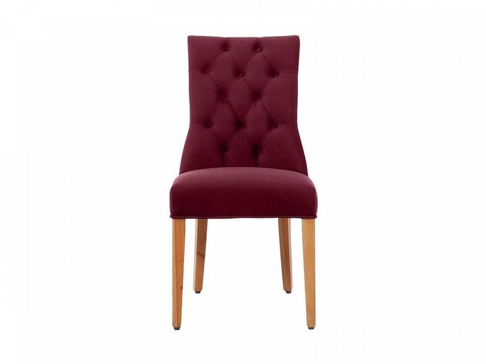 Стул Edwin бордового цвета - купить Обеденные стулья по цене 28400.0