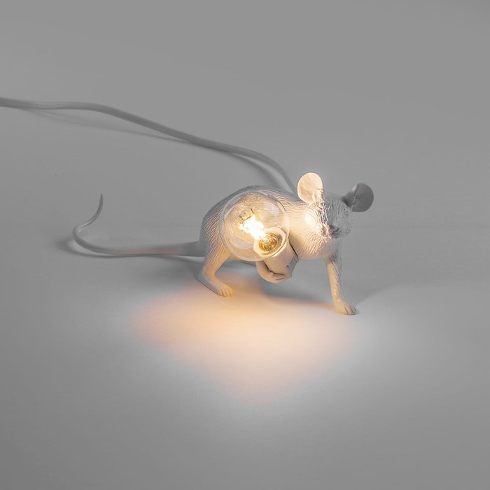 Настольная лампа SelettI Mouse Lamp Lie Down