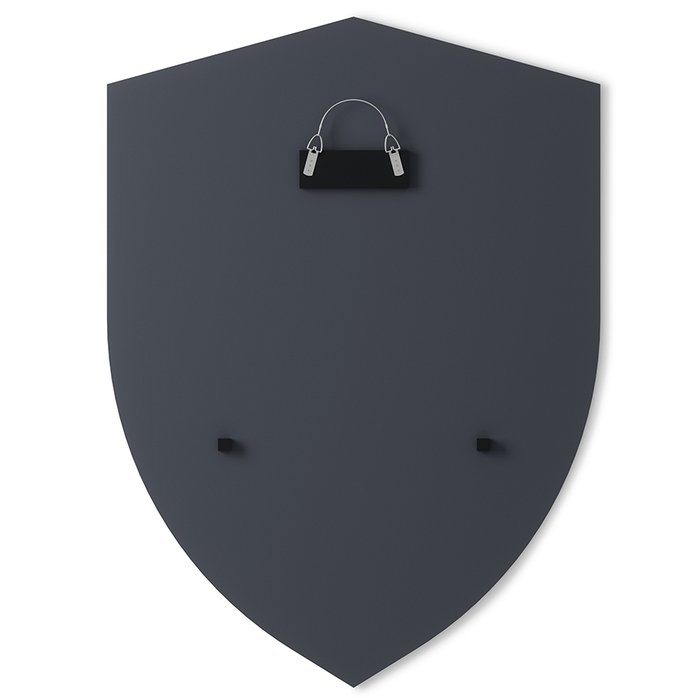 Зеркало настенное Shield в форме щита