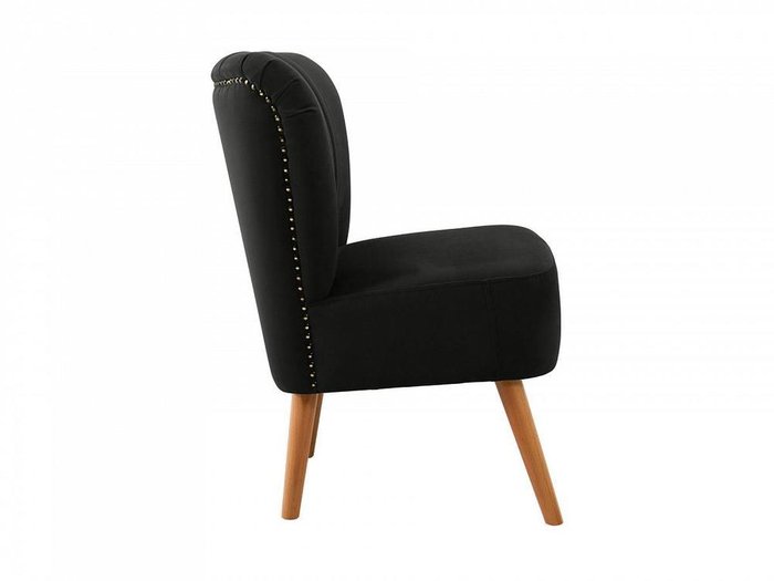 Кресло Barbara черного цвета  - лучшие Интерьерные кресла в INMYROOM