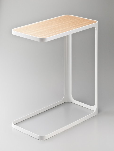 Журнальный столик Frame с основанием белого цвета