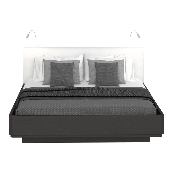 Двуспальная кровать с верхней подсветкой Элеонора 140х200