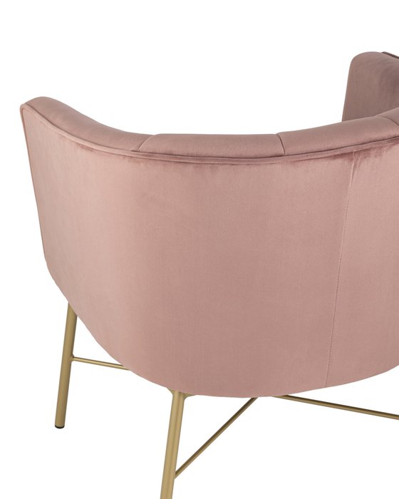 Кресло Шале розового цвета