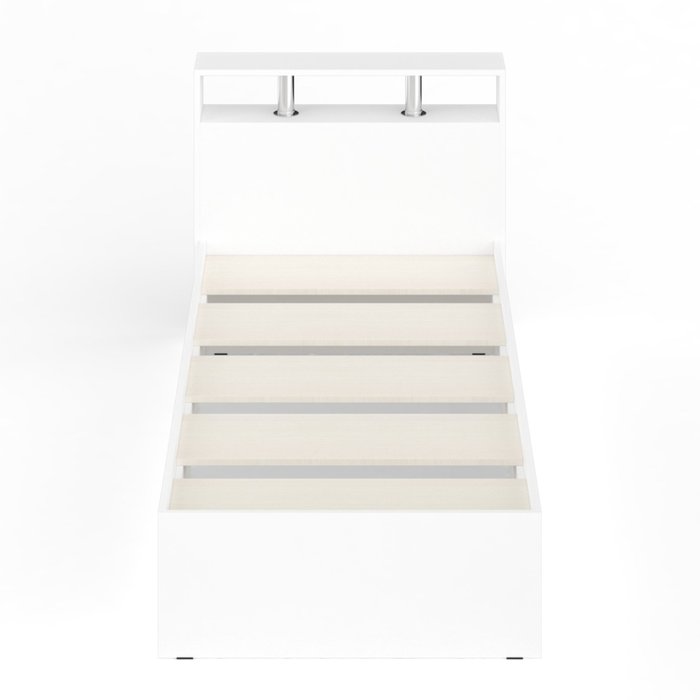 Кровать Камелия 90х200 белого цвета - лучшие Кровати для спальни в INMYROOM